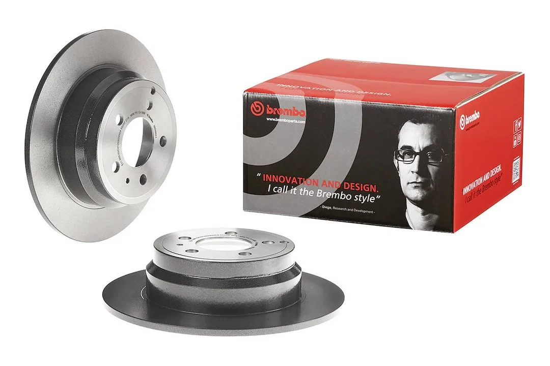 08556921C02 – BREMBO Brake Rotor, Solid One Piece Design Wheel Bolt Pattern 5 x 108 Millimeter 295 Millimeter Diamete...
